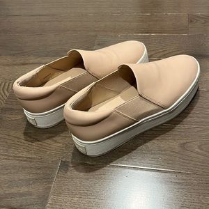 Vince platform light pink/peach sneakers size 6